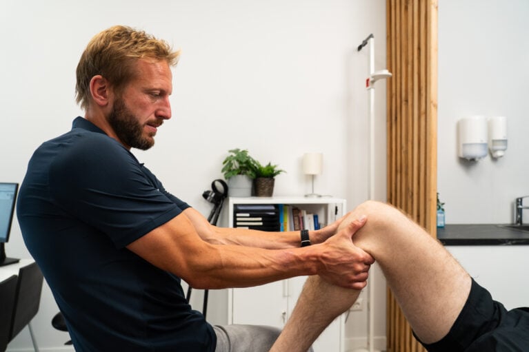 Behandeling van een voorste kruisband blessure